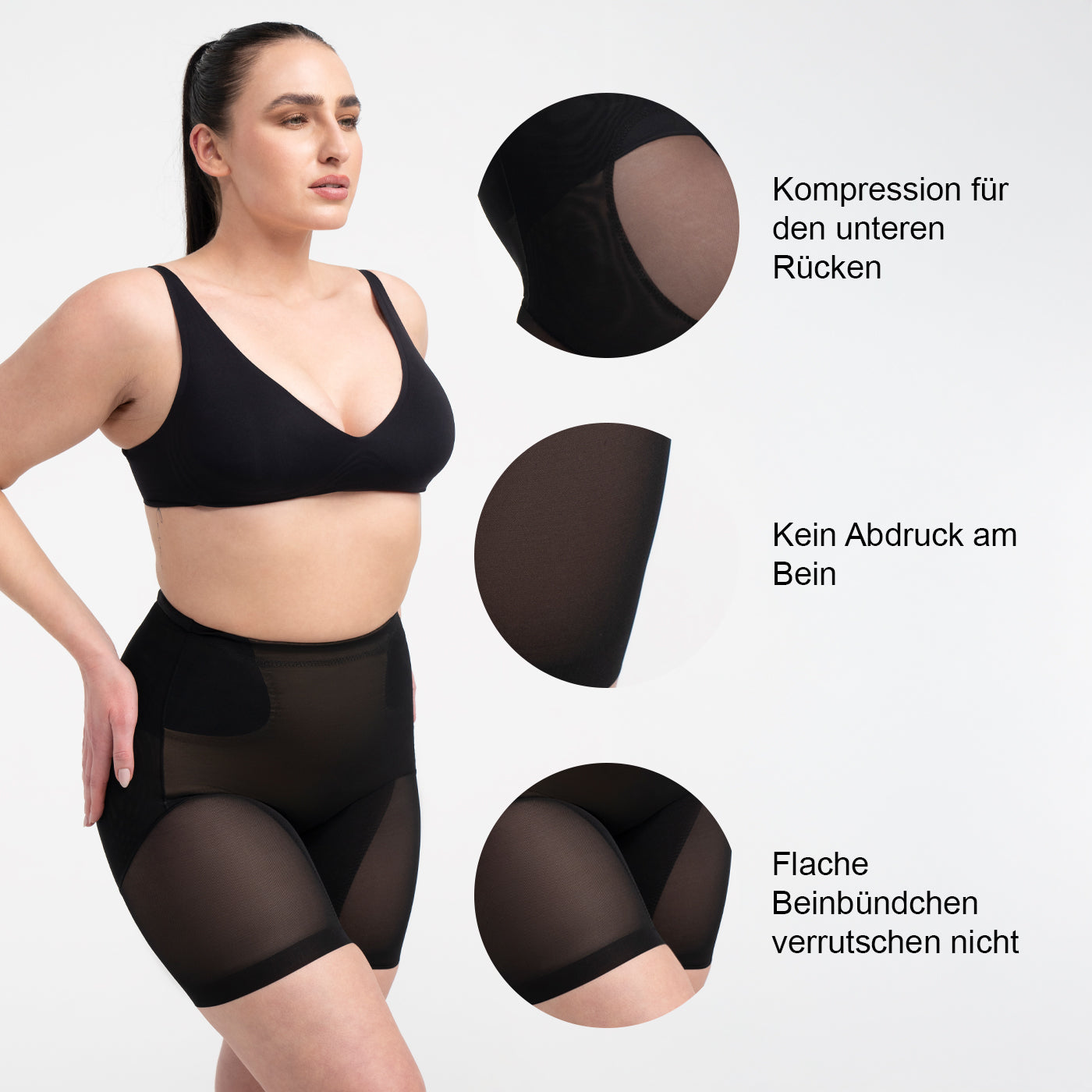 Ultra Strong Shaping Shorts creamy fabrics