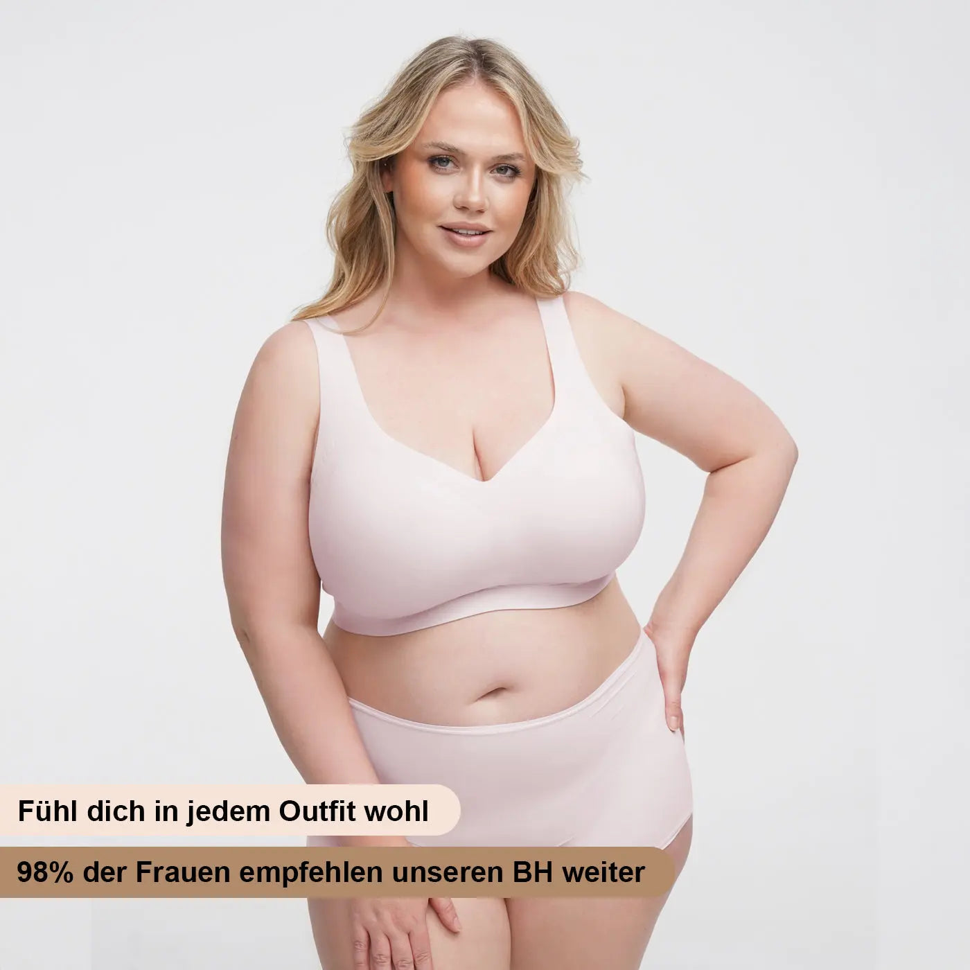 Comfort Minimizer Back Support BH creamy fabrics