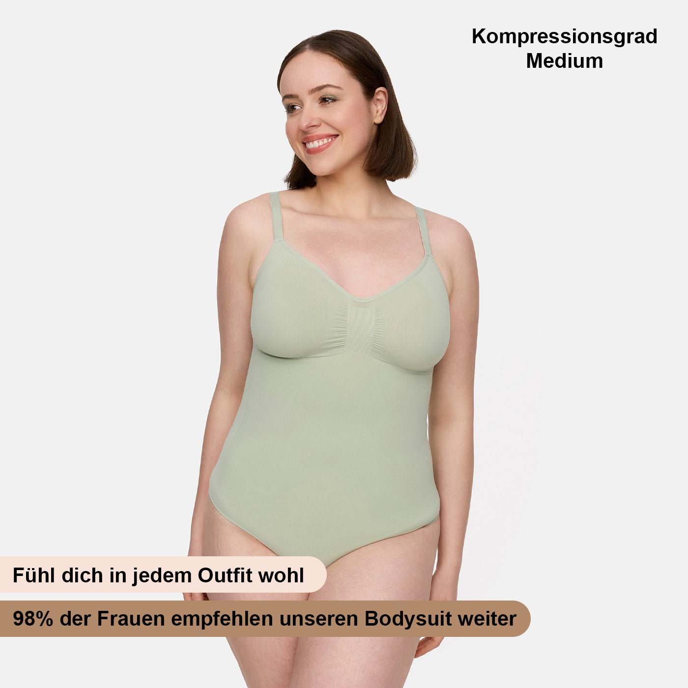 Bodysuit Sculpting Shapewear mit String (#2) creamy fabrics
