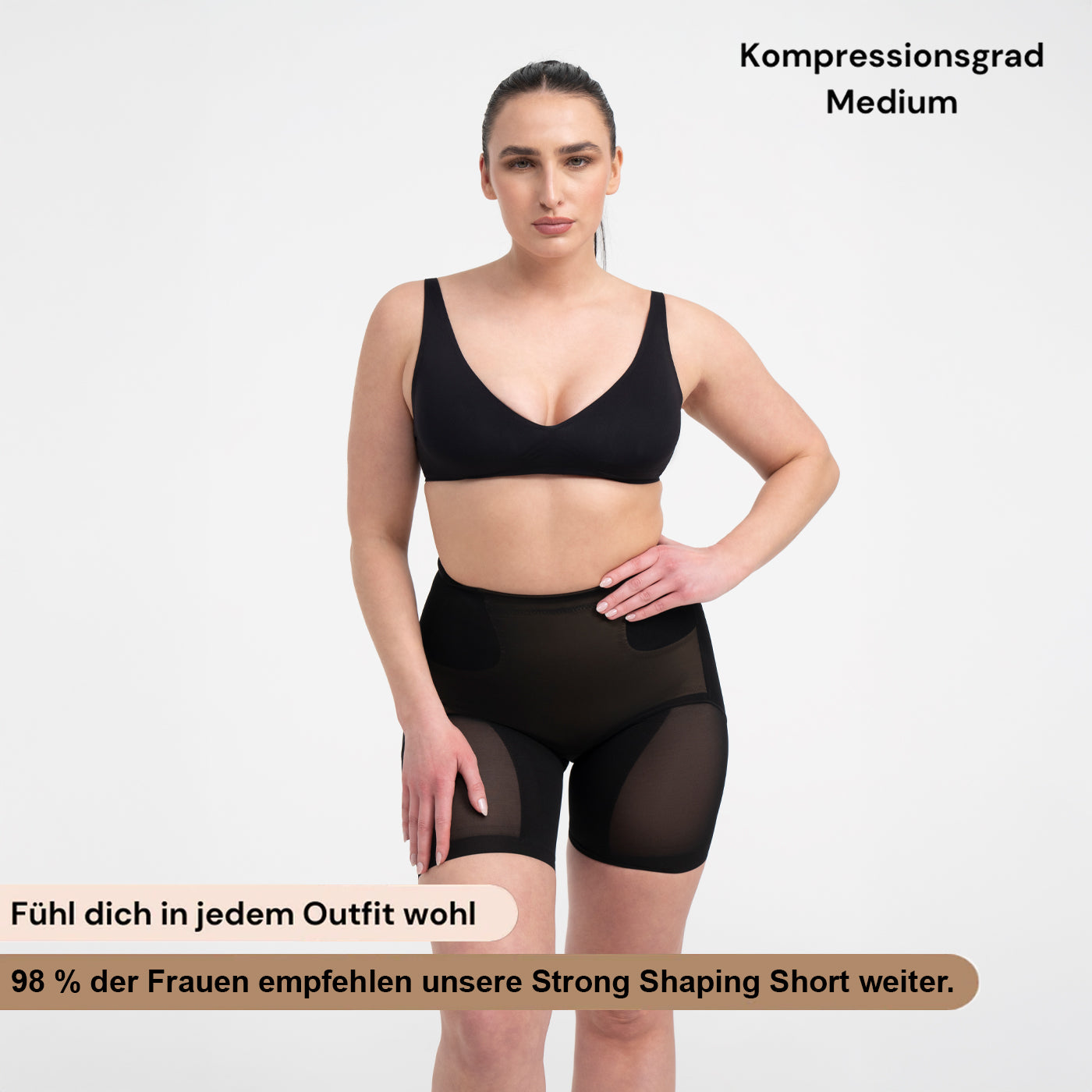 Ultra Strong Shaping Shorts creamy fabrics