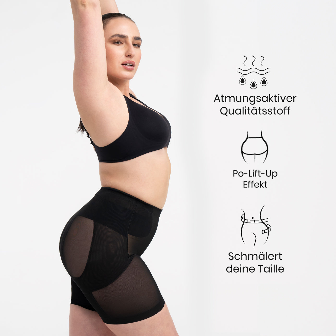 Ultra Strong Shaping Shorts creamy fabrics