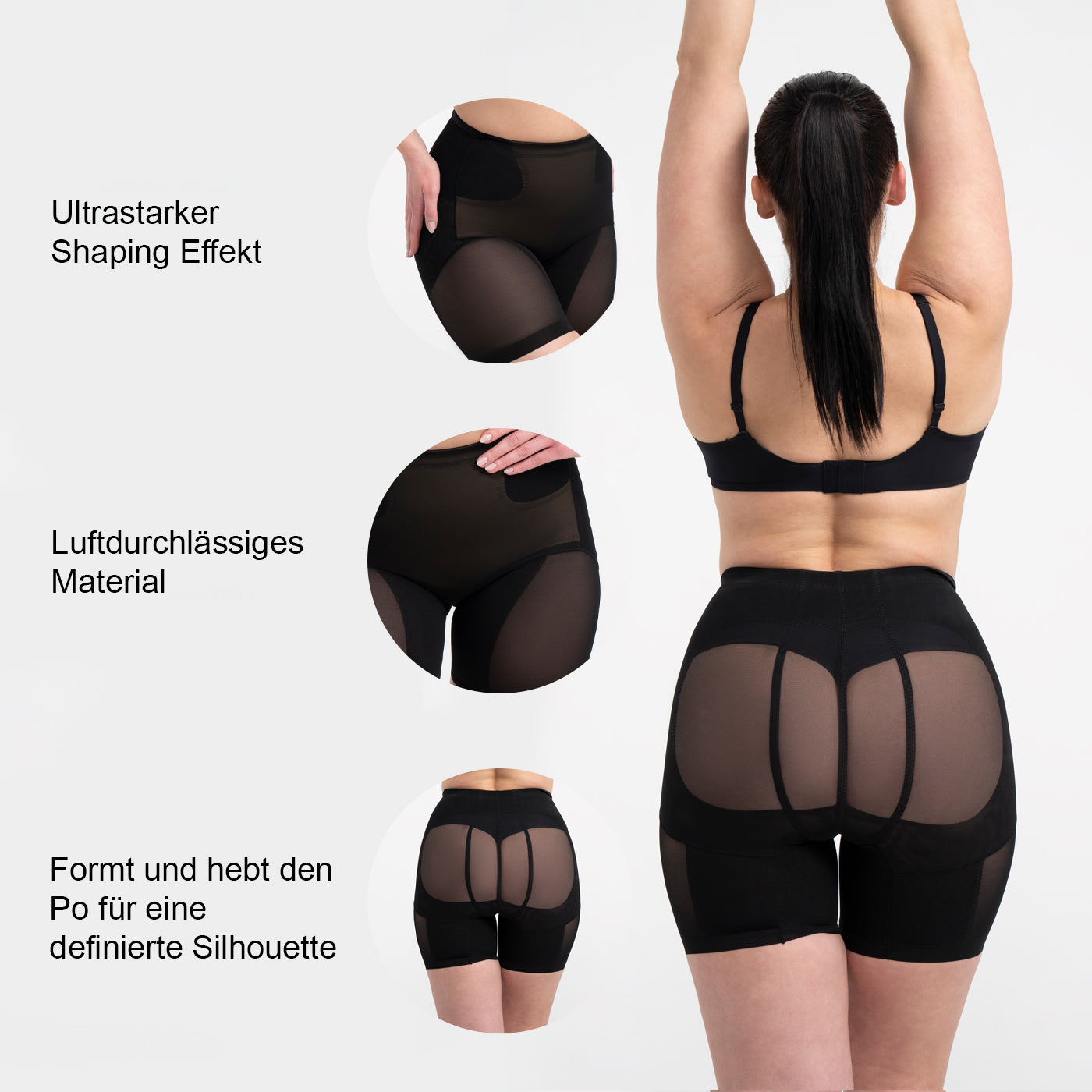 Ultra Strong Shaping Shorts creamy fabrics