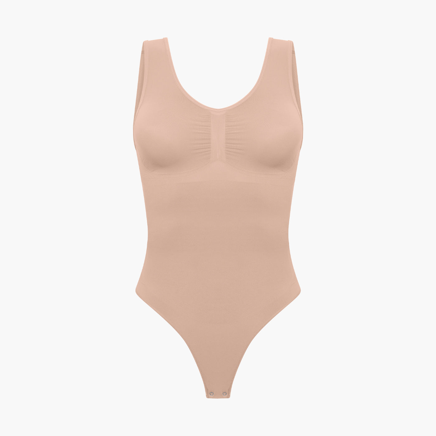 Tank Bodysuit Sculpting Shapewear mit String creamy fabrics