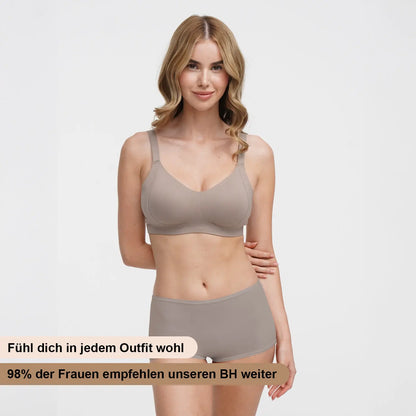 Seamless Compact Push-Up BH creamy fabrics