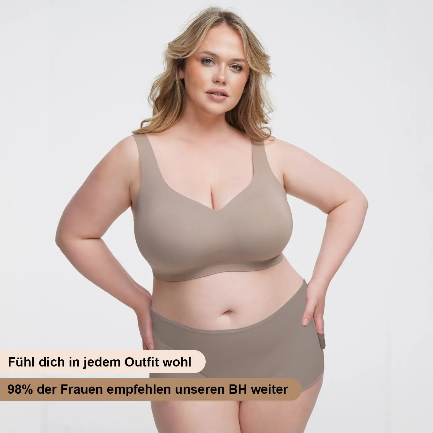 Comfort Minimizer Back Support BH creamy fabrics