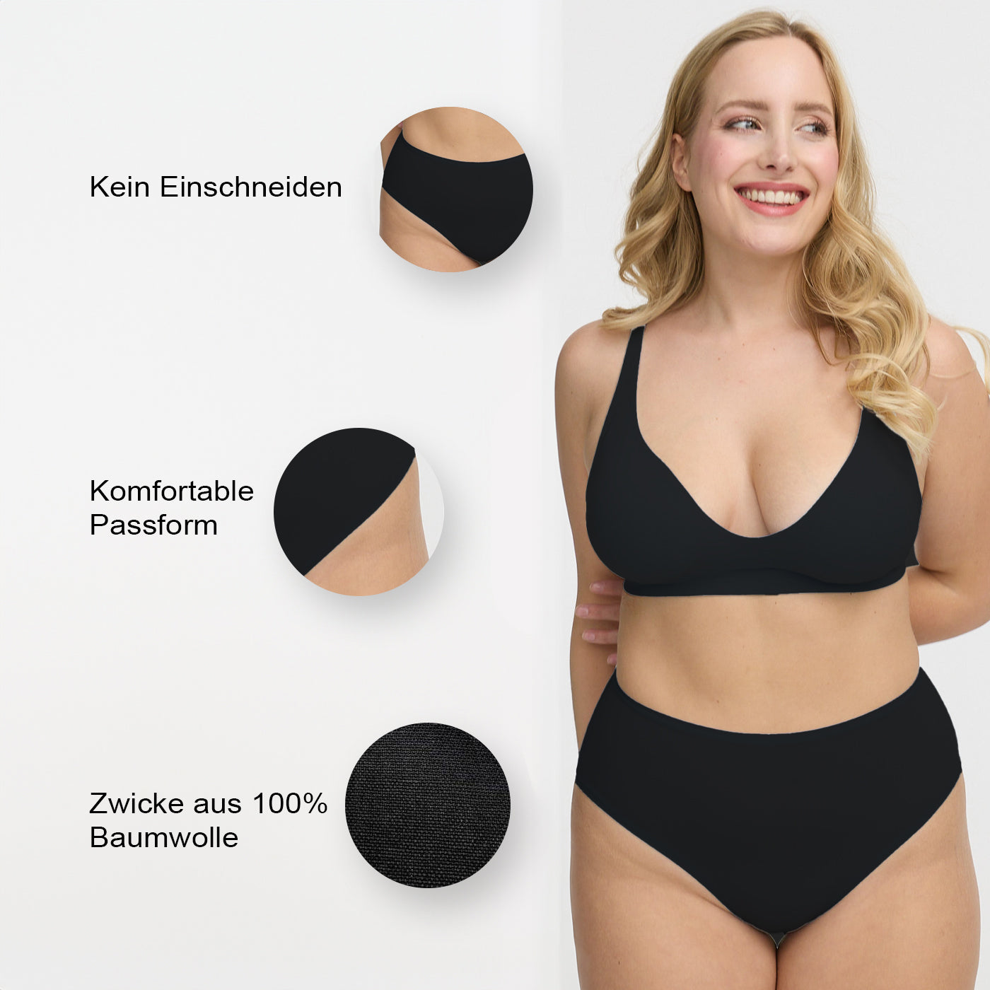High-Waist Slip | 3er Pack