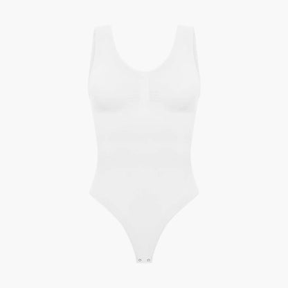 Tank Bodysuit Sculpting Shapewear mit String - Mid Season creamyfabrics