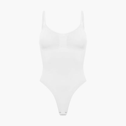 Bodysuit Sculpting Shapewear mit String creamy fabrics
