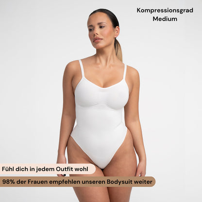 Bodysuit Sculpting Shapewear mit String creamy fabrics