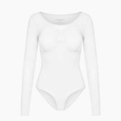 Bodysuit Sculpting Shapewear Longsleeve mit Slip