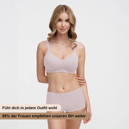 Seamless Compact Push-Up BH creamy fabrics