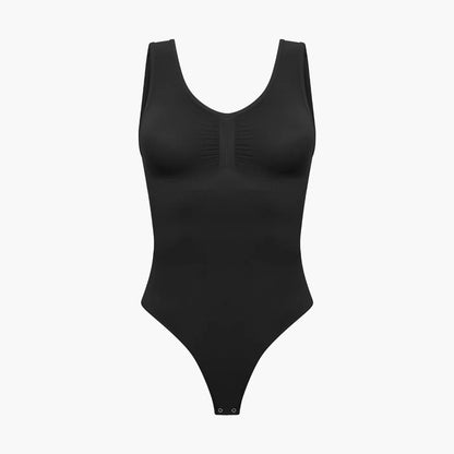 Tank Bodysuit Sculpting Shapewear mit String - Mid Season creamyfabrics
