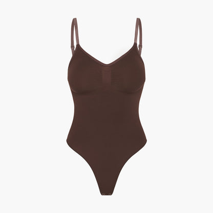 Bodysuit Sculpting Shapewear mit String creamy fabrics