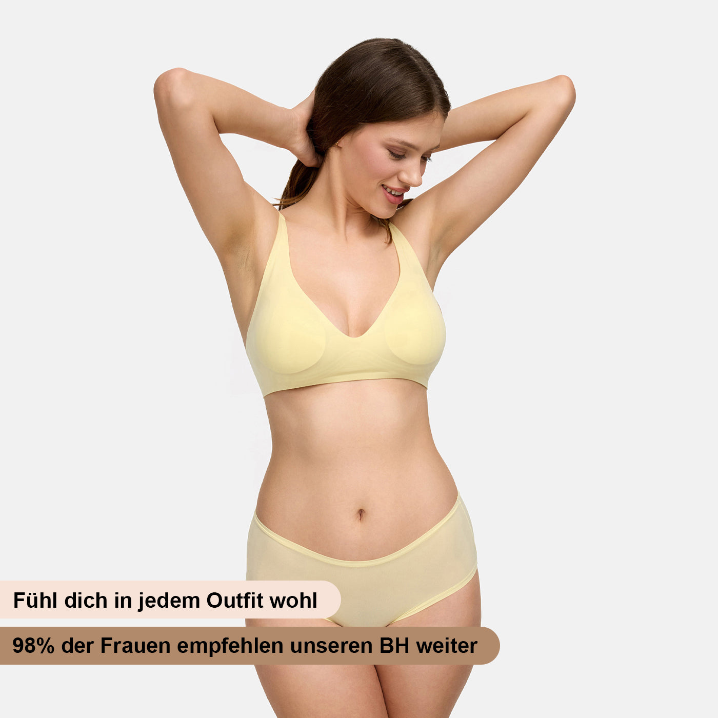 Comfort Push-Up BH creamy fabrics