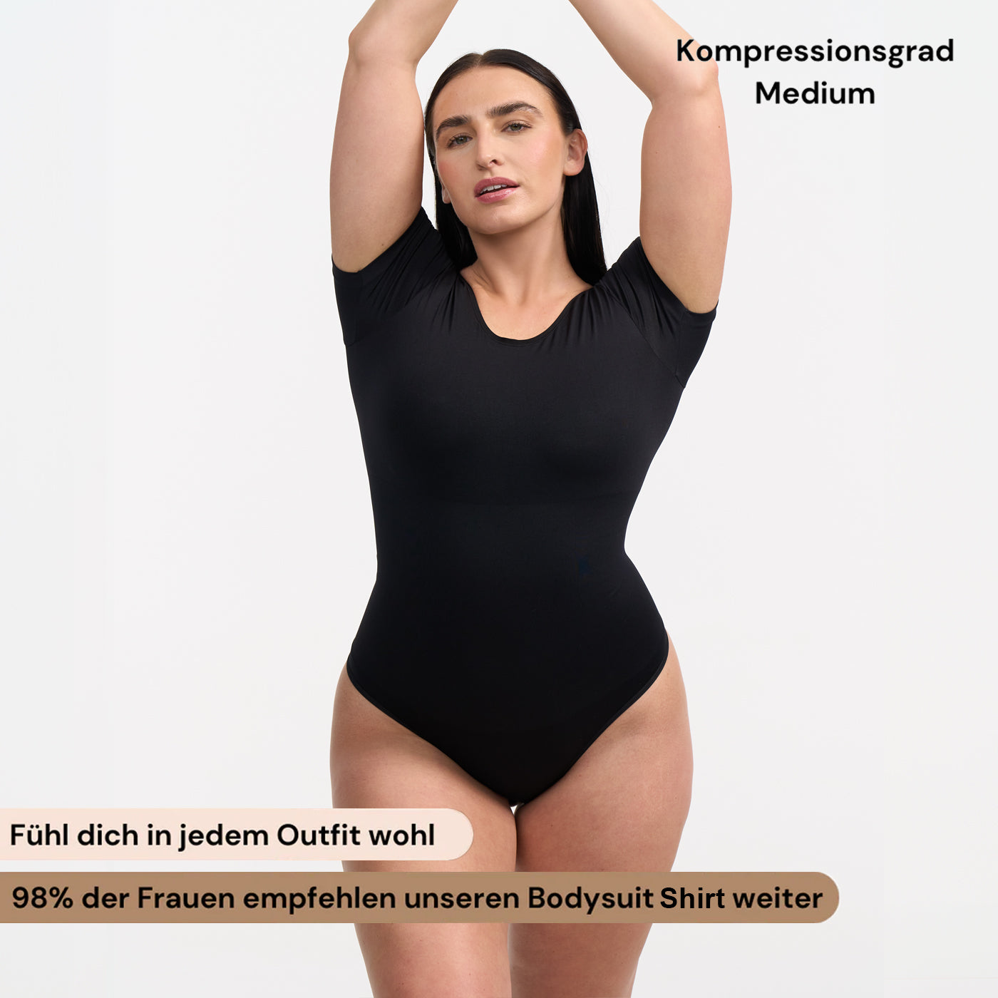 Bodysuit String Sculpting Shapewear Shirt creamyfabrics
