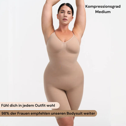 Bodysuit Sculpting Shapewear mit Shorts creamy fabrics