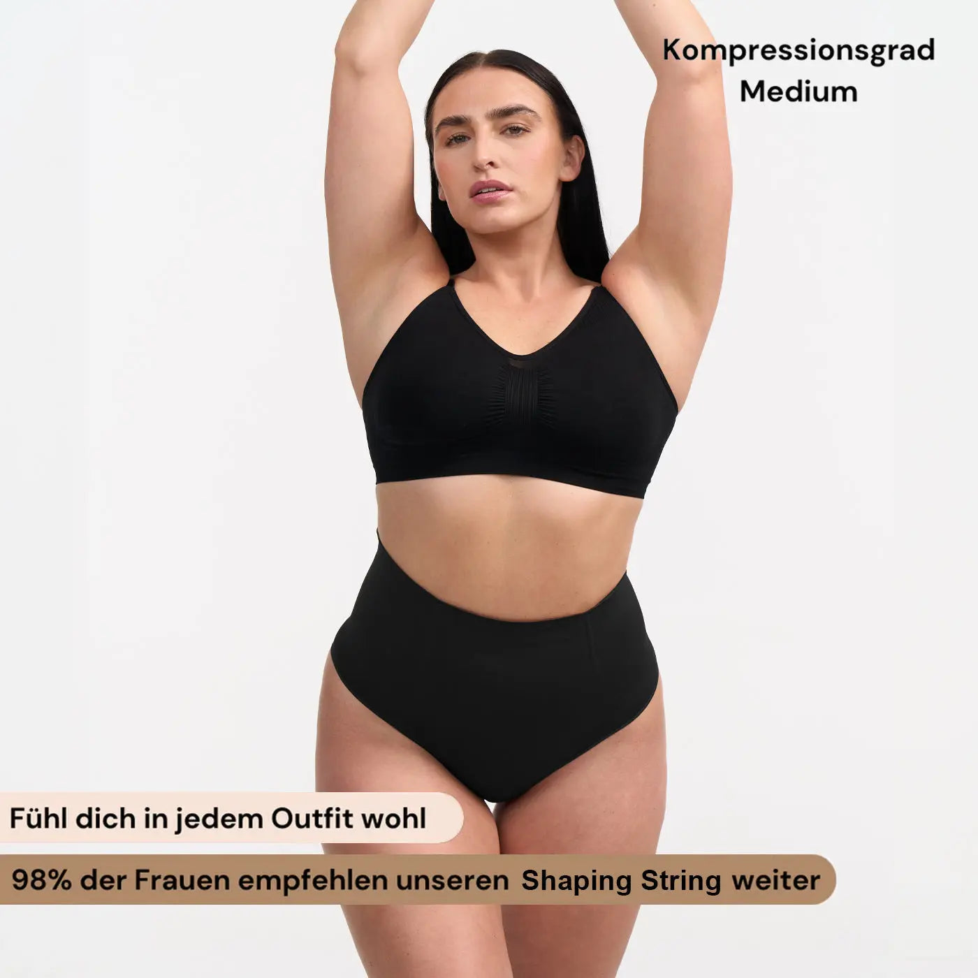 Shaping-String mit hoher Taille - Mid Season creamyfabrics