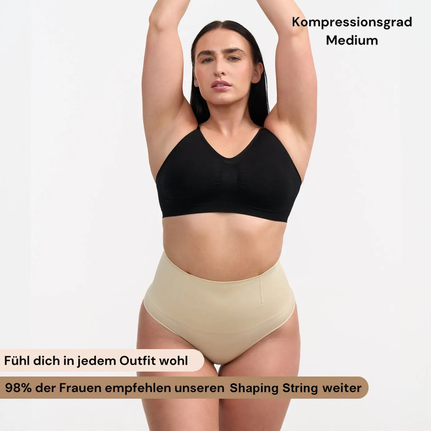 Shaping-String mit hoher Taille - Mid Season creamyfabrics