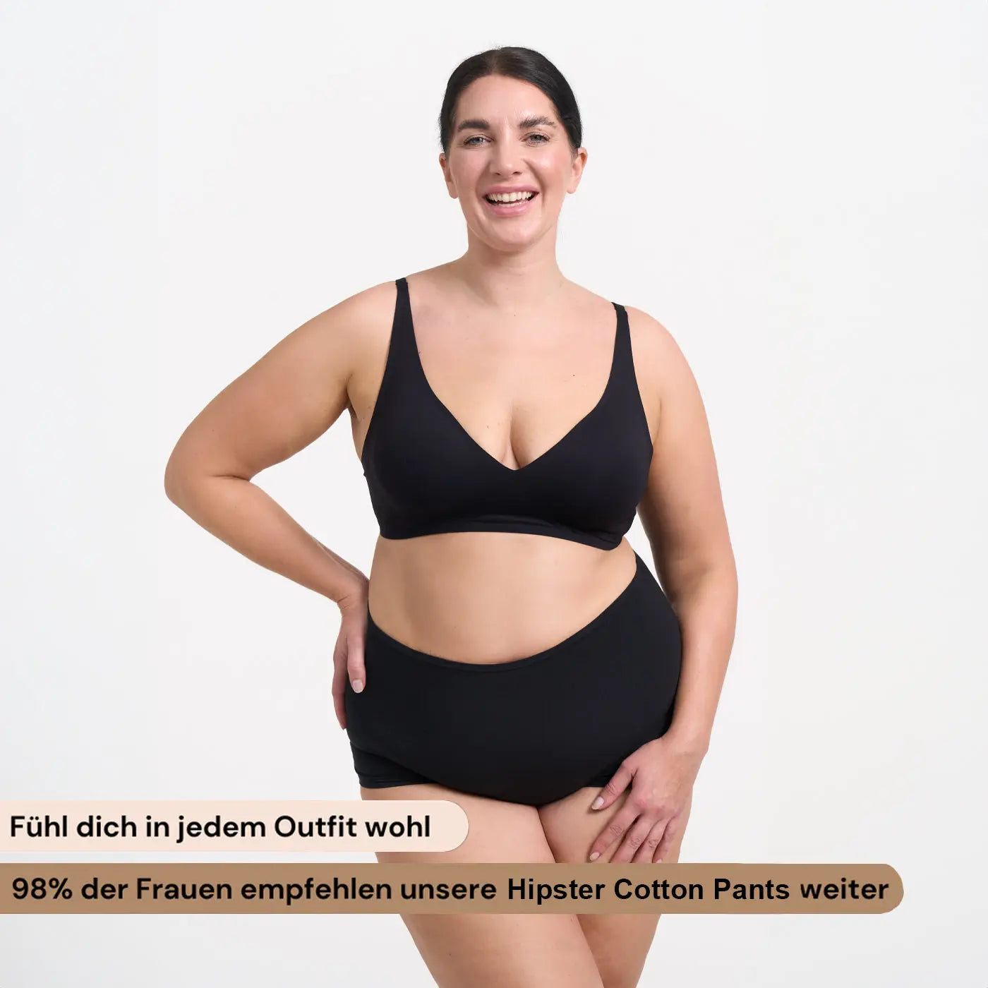 Hipster Cotton Pant | 3er Pack - Secret Sale creamyfabrics