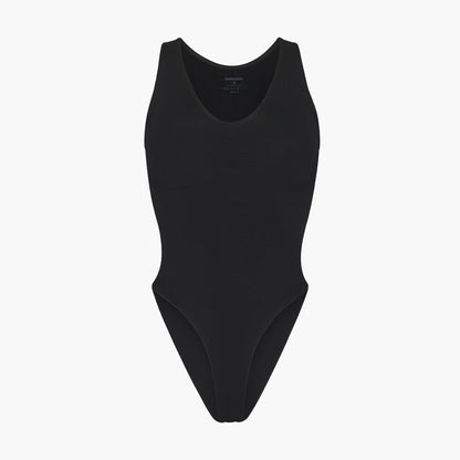 Tank Bodysuit Sculpting Shapewear mit Slip creamy fabrics