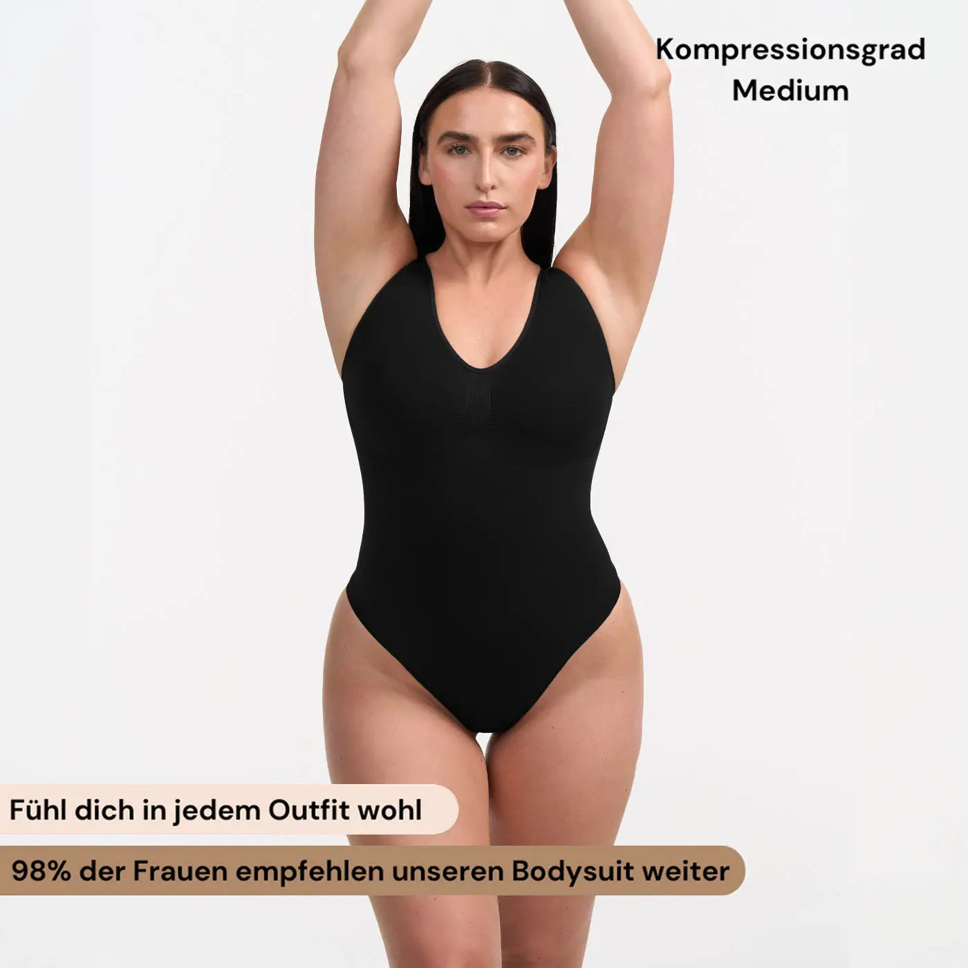 Tank Bodysuit Sculpting Shapewear mit Slip - Secret Sale creamyfabrics