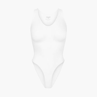 Tank Bodysuit Sculpting Shapewear mit Slip creamy fabrics
