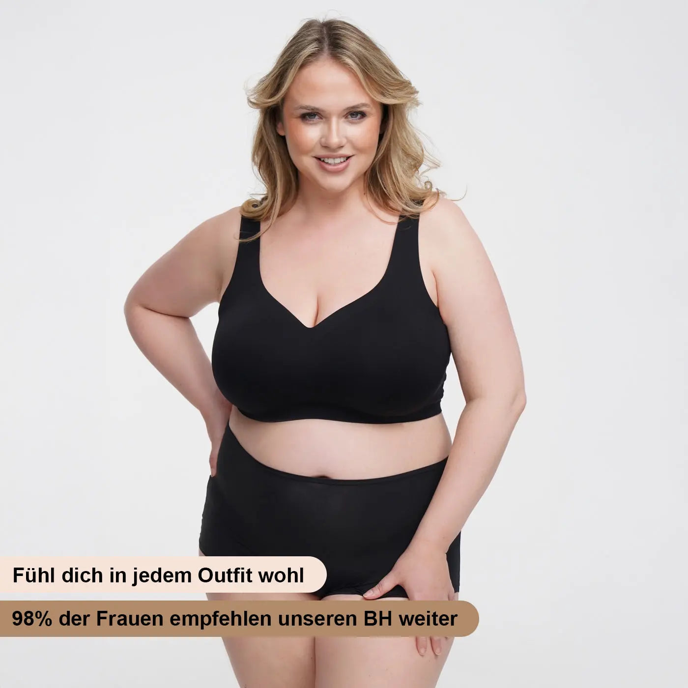 Comfort Minimizer Back Support BH creamy fabrics