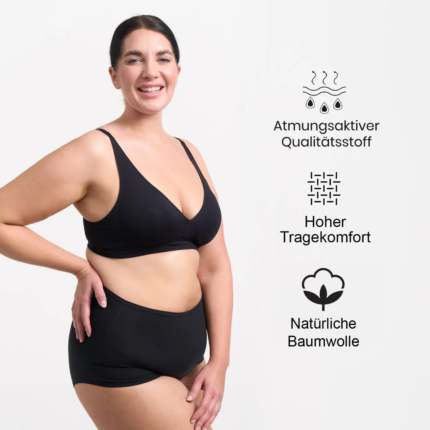 Hipster Cotton Pant | 3er Pack - Mid Season Sale creamyfabrics