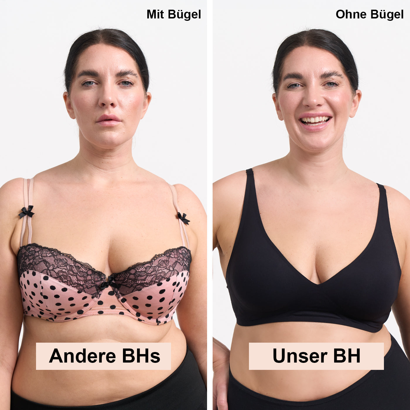 Comfort Push-Up BH creamy fabrics