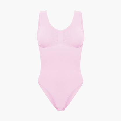 Tank Bodysuit Sculpting Shapewear mit Slip creamy fabrics