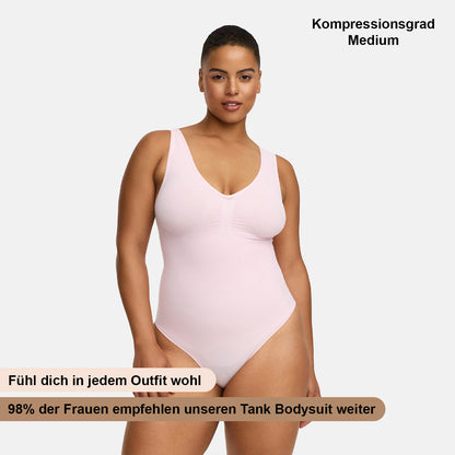 Tank Bodysuit Sculpting Shapewear mit Slip creamy fabrics