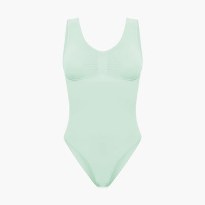 Tank Bodysuit Sculpting Shapewear mit Slip creamy fabrics