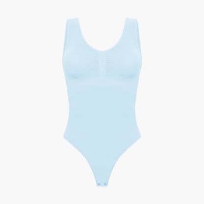 Tank Bodysuit Sculpting Shapewear mit String creamy fabrics