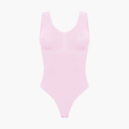 Tank Bodysuit Sculpting Shapewear mit String - Mid Season creamyfabrics