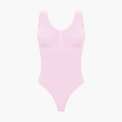 Tank Bodysuit Sculpting Shapewear mit String creamy fabrics