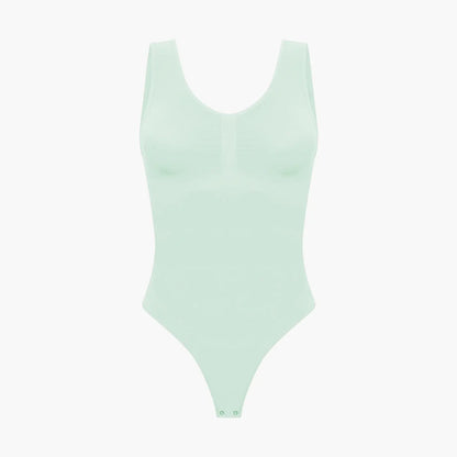 Tank Bodysuit Sculpting Shapewear mit String - Mid Season creamyfabrics