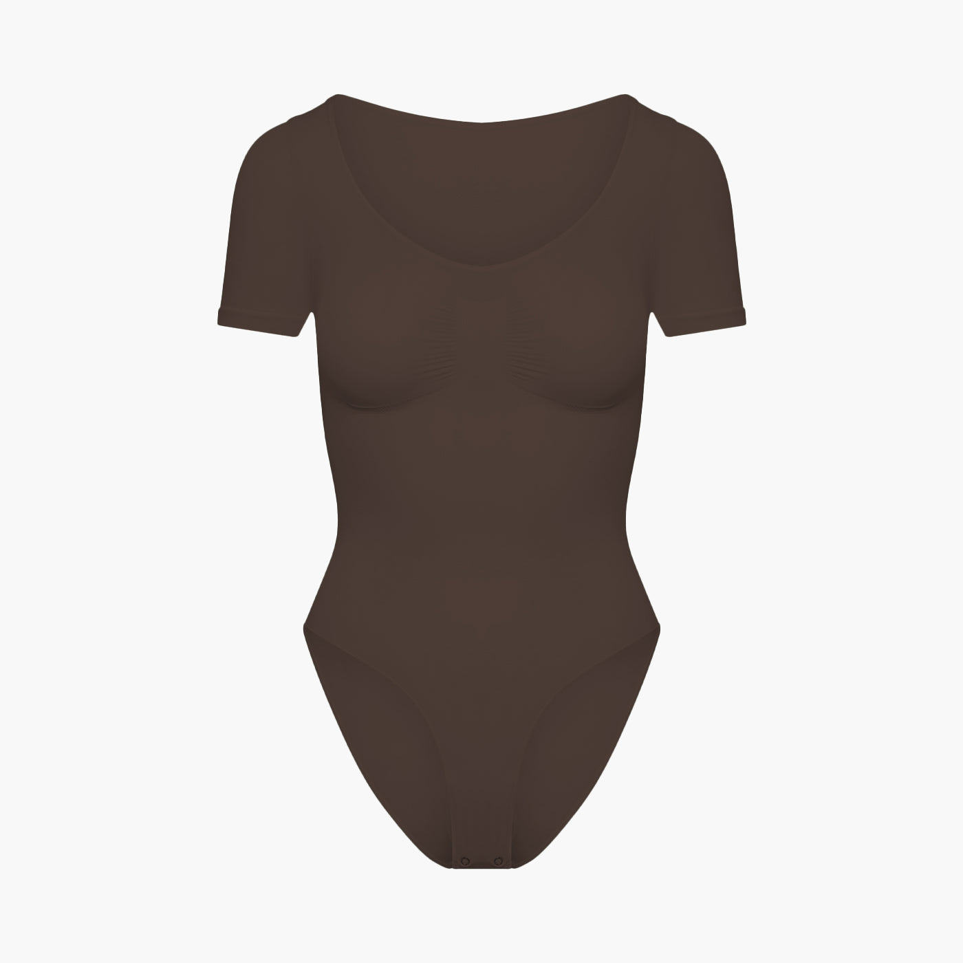 T-Shirt Bodysuit Sculpting Shapewear mit Slip creamy fabrics