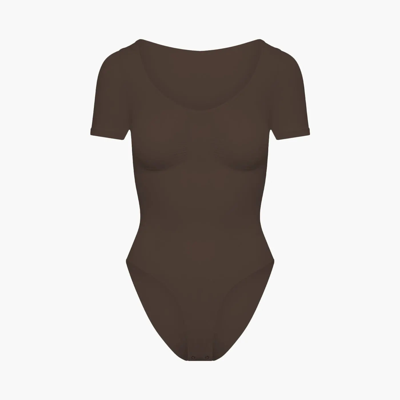 T-Shirt Bodysuit Sculpting Shapewear mit Slip - Mid Season creamyfabrics