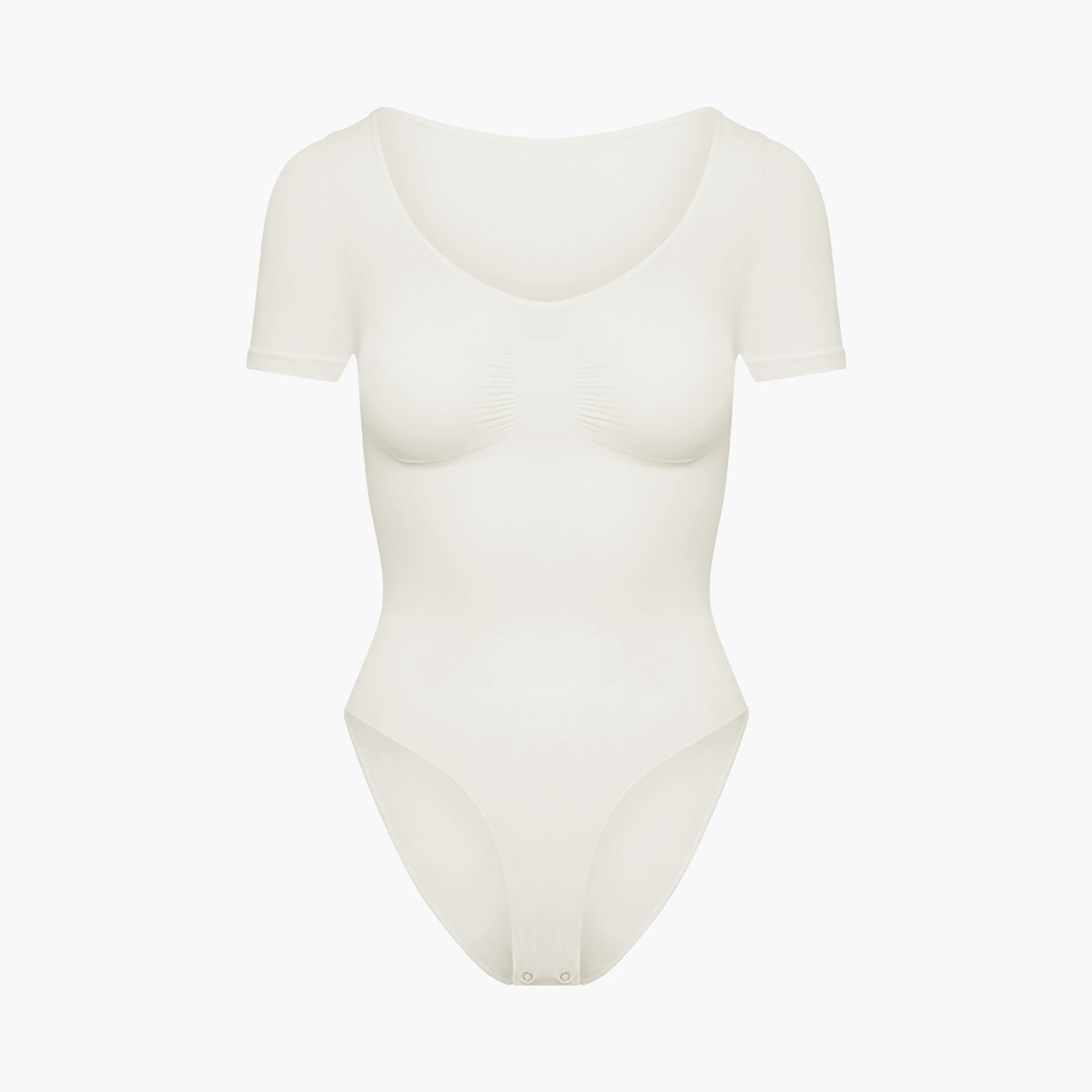 T-Shirt Bodysuit Sculpting Shapewear mit Slip creamy fabrics