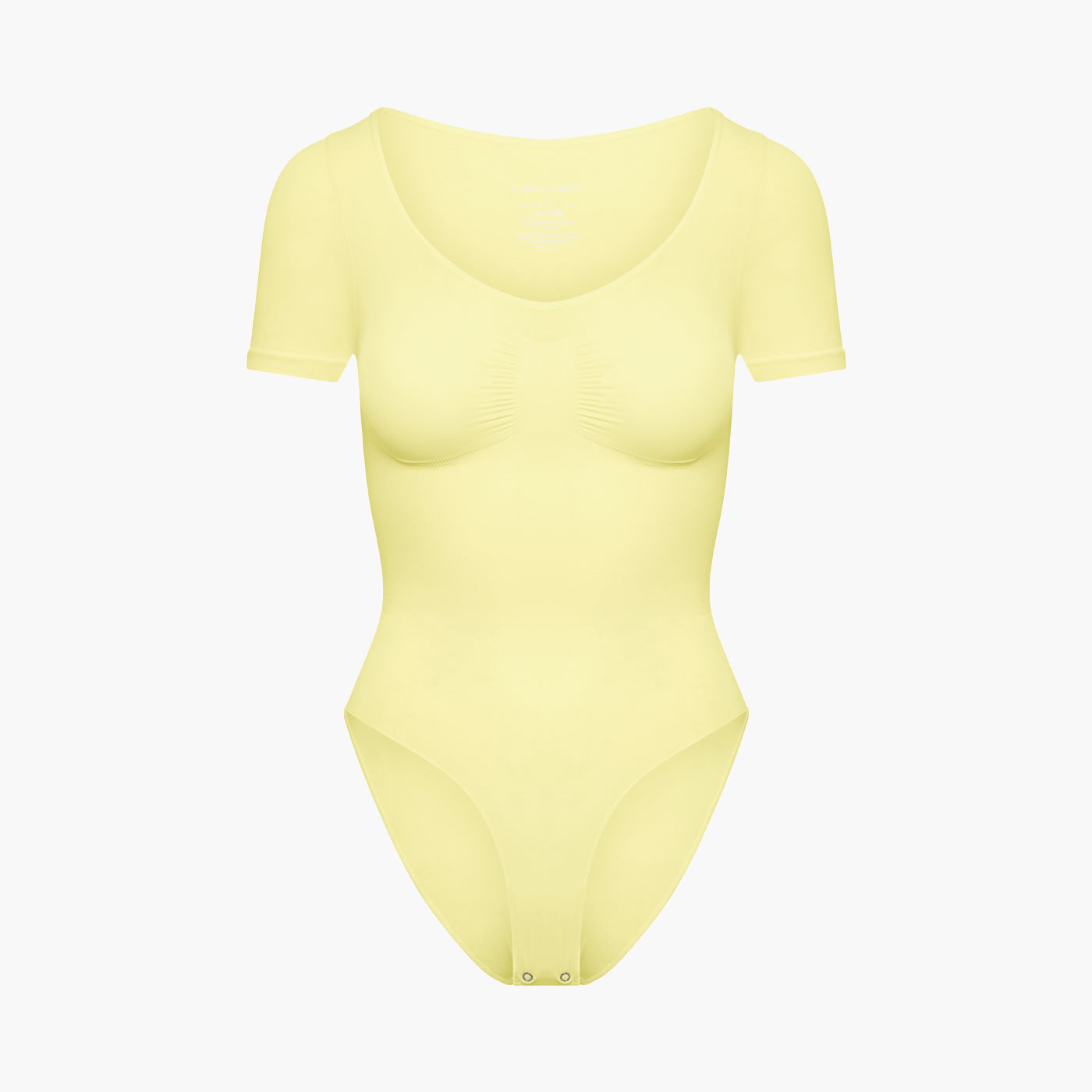 T-Shirt Bodysuit Sculpting Shapewear mit Slip creamy fabrics