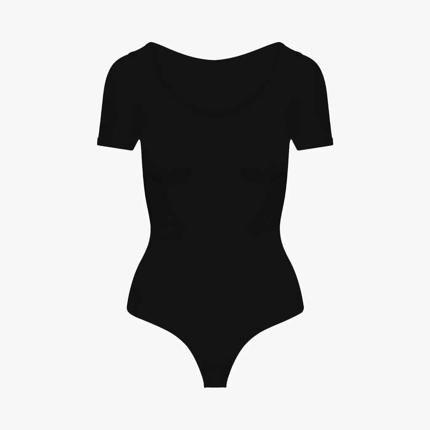 T-Shirt Bodysuit Sculpting Shapewear mit String - Secret Sale creamyfabrics