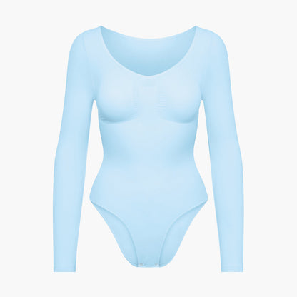 Bodysuit Sculpting Shapewear Longsleeve mit Slip