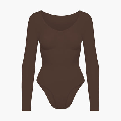 Bodysuit Sculpting Shapewear Longsleeve mit Slip