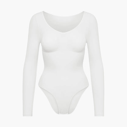 Bodysuit Sculpting Shapewear Longsleeve mit Slip