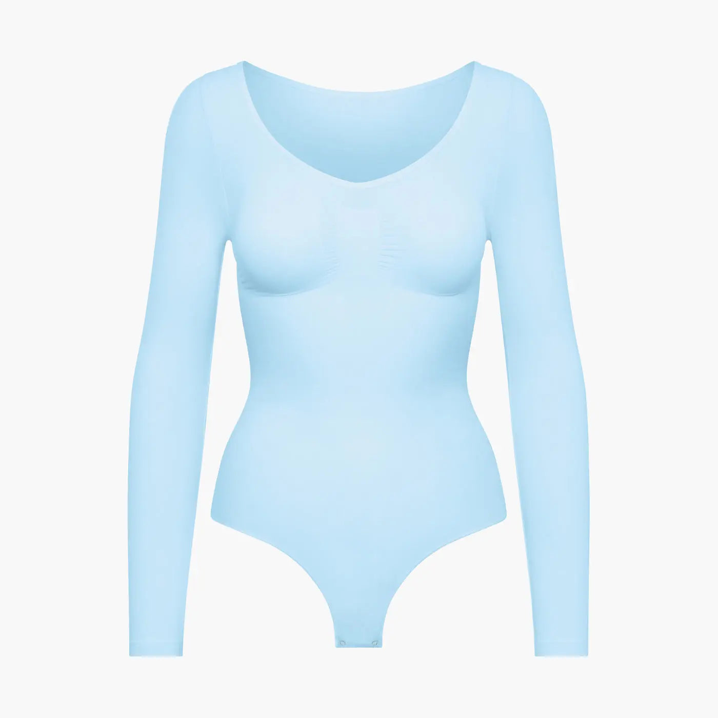 Bodysuit Sculpting Shapewear Longsleeve mit String - Mid Season creamyfabrics
