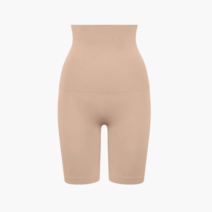 High Waisted Shaping Shorts creamy fabrics