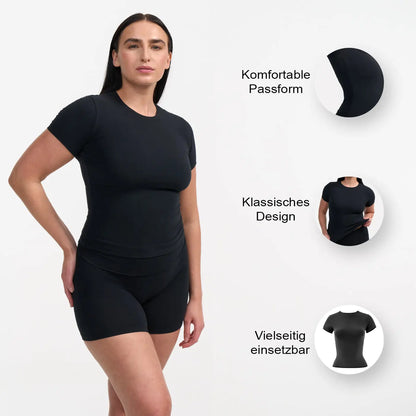 Cotton T-Shirt - Secret Sale creamyfabrics