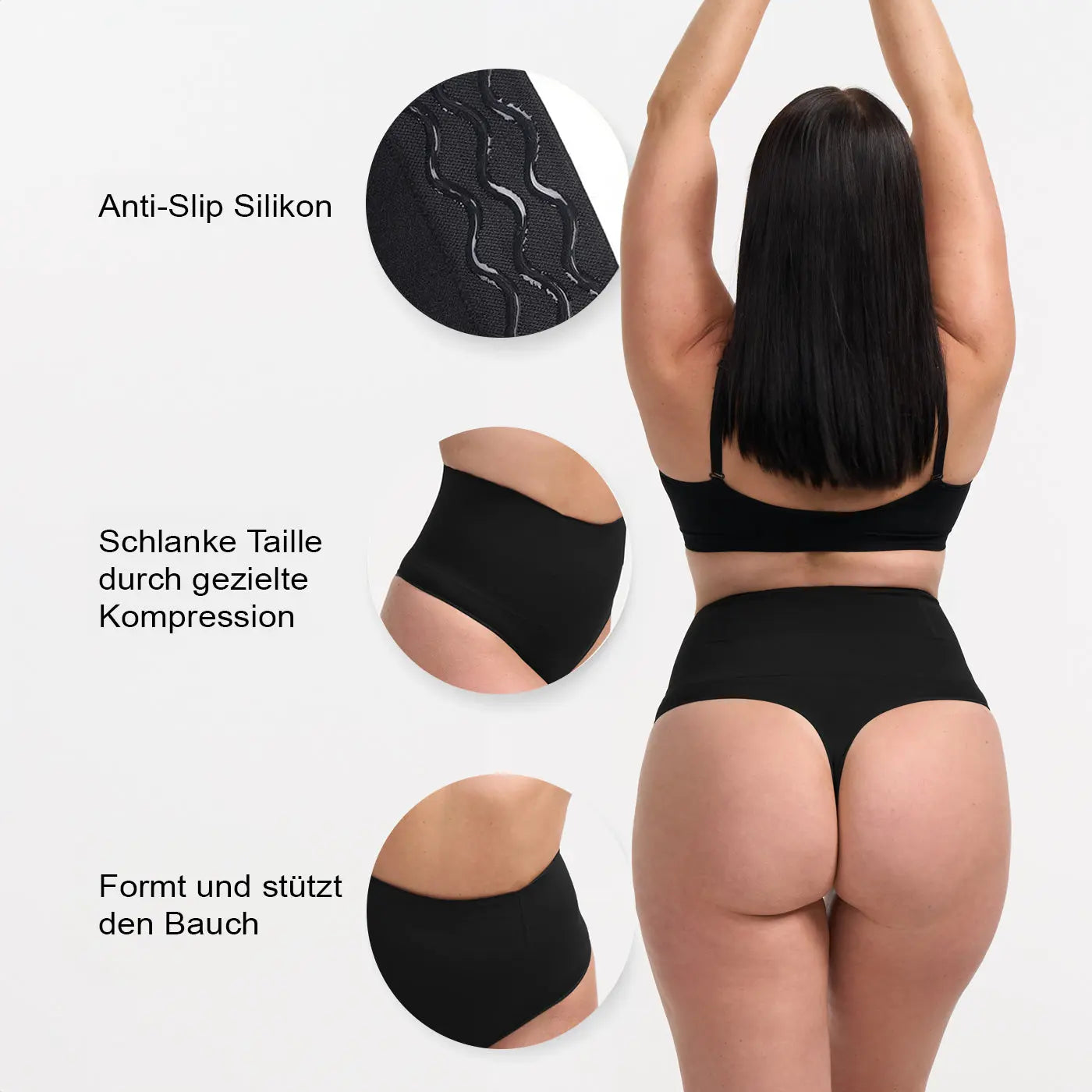 Shaping-String mit hoher Taille - Mid Season creamyfabrics