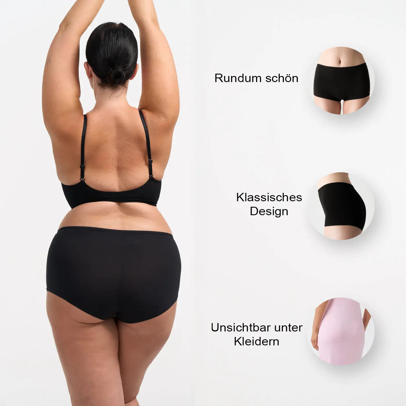 Hipster Pant | 3er Pack creamy fabrics