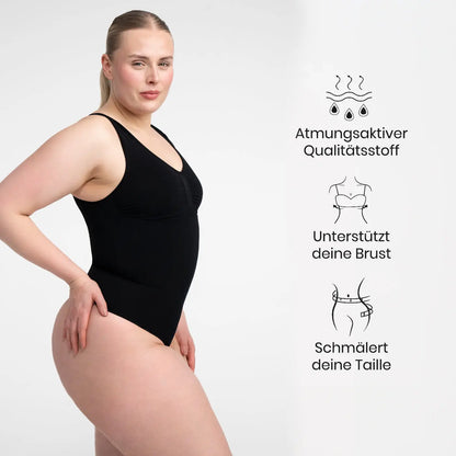 Tank Bodysuit Sculpting Shapewear mit String - Mid Season creamyfabrics